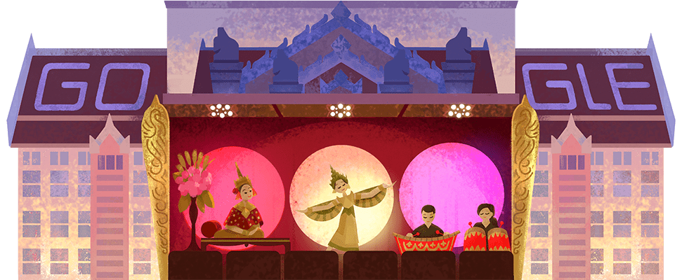Google Doodle des Tages: Das National-Theater