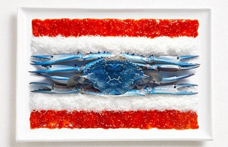 Thailands Food Flagge